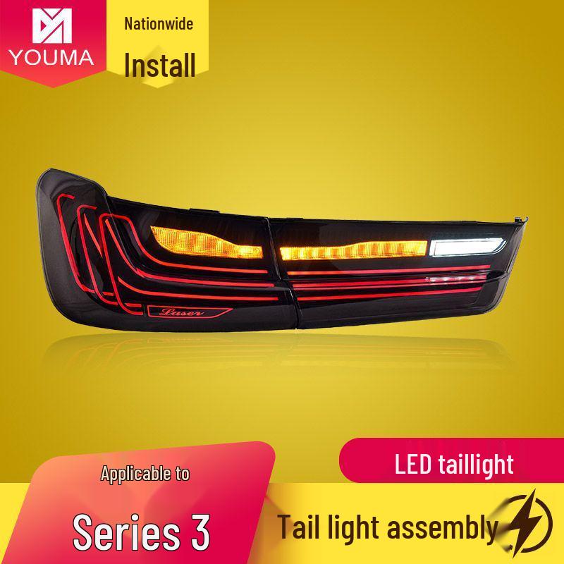 BMW 3 Series G20/G28 RGB LED Sequential Tail Lights 2020-2025 Pair of LED Tail Lights (Without RGB)
