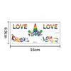 10sheets Rainbow Face Stickers| Colorful Heart, Butterfly, Flower & Swan Designs| Party Festival Temporary Tattoos & Body Art