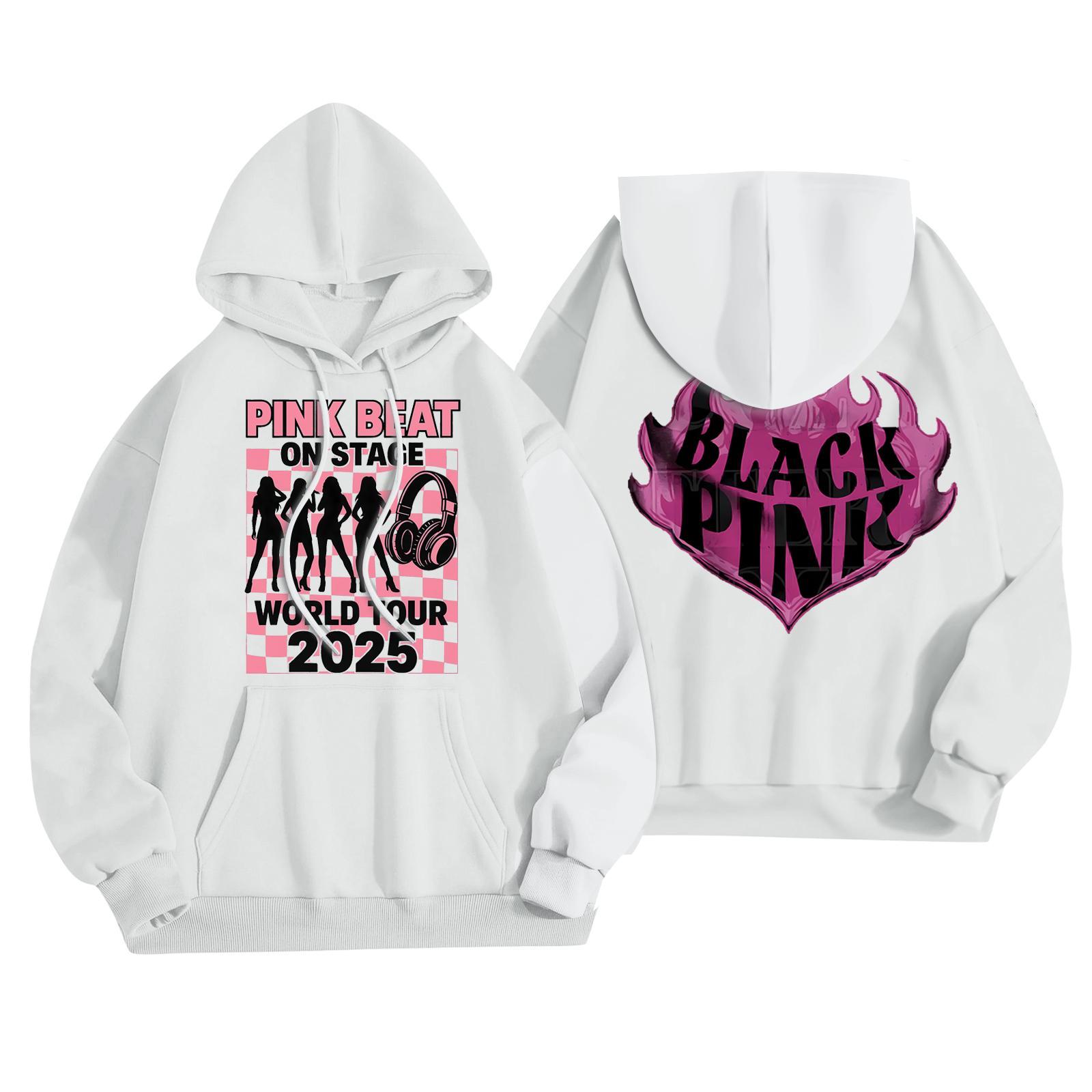 

Женская модная повседневная толстовка с капюшоном, длинным рукавом и принтом XL белый