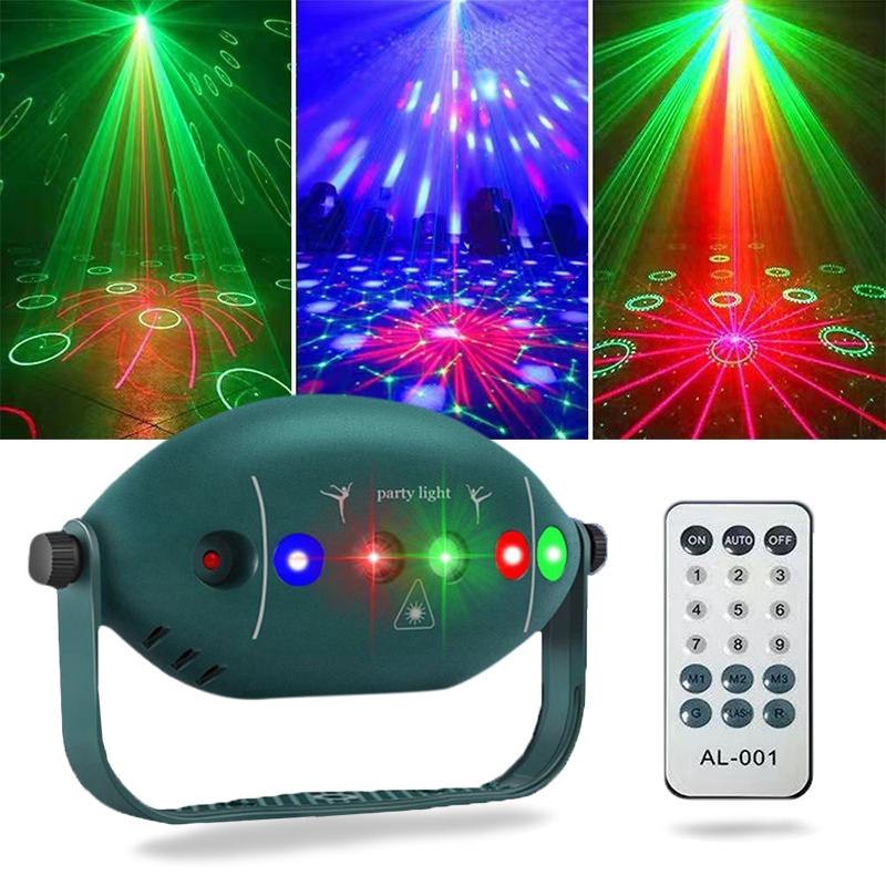72 Pattern Disco Projector Stage Light DJ Strobe Party Club Lamp Home Holiday Decoration Lights