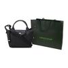 Longchamp Le Pliage Energy 17 Foldable Zipper Nylon Canvas Shoulder Crossbody Mini Bag Women bags Black 1500HSR001