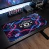 Manchester United Aufdruck Großes Mauspade, Rutschfeste Weiche Gummi Gaming Schreibtischmatte für Büro Laptop Computer Dekor