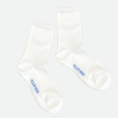 YELLOWSOCKS GEMÜTLICHE SOCKEN WEISS
