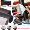 Self-Adhesive Leather Repair Patch for Sofa, Bag, and Car Interior - Lychee Grain Design