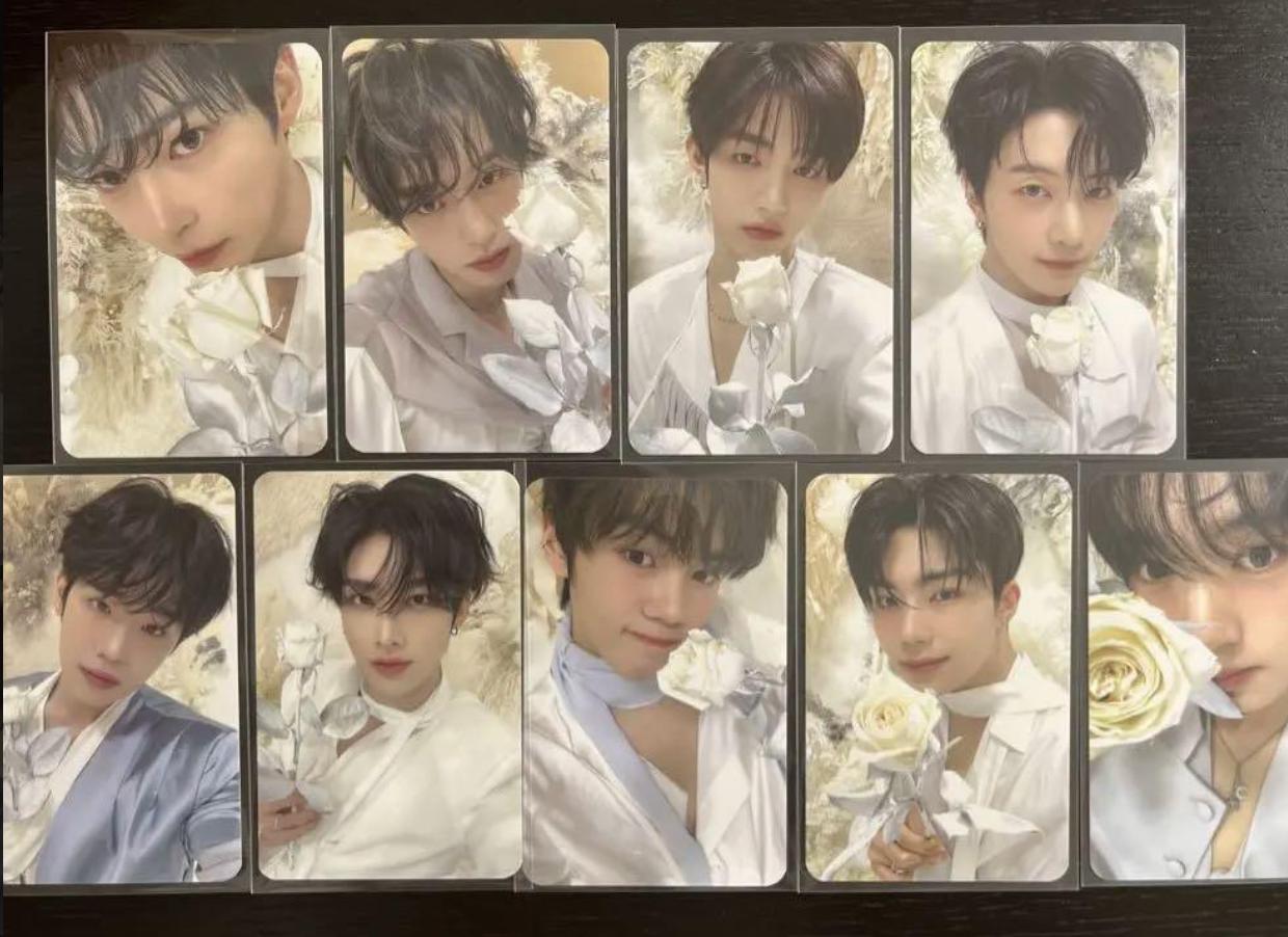 

Used ZEROBASEONE BLUE PARADISE Showcase Official Admission Benefit Photo Card Complete Set Limited PC ZB1