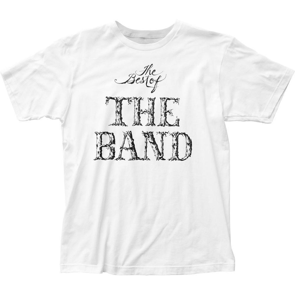 

The Band Best Of The Band Mens T Shirt Music Classic Concert Rock Band Tee White Unisex T-Shirt XXXL