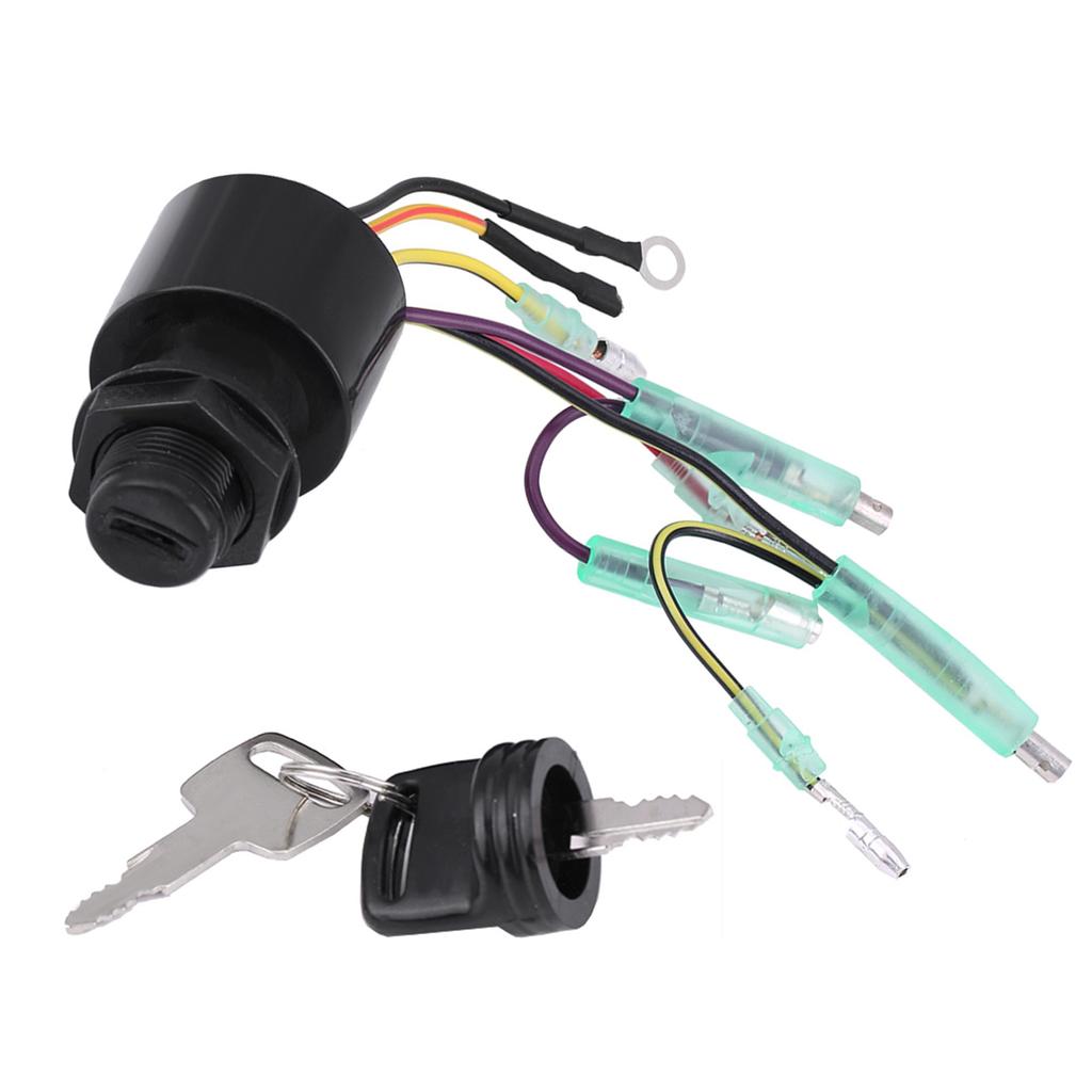 Boat Ignition Key Switch Assembly for Mercury Outboard Remote Control Box 87 17009A5