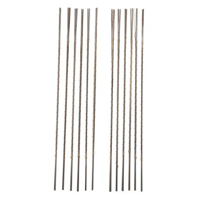 144PCS Spiral Scroll Saw Blades High Hardness Saw Blades Metal Cutting Tools with Spiral Teeth 7/0