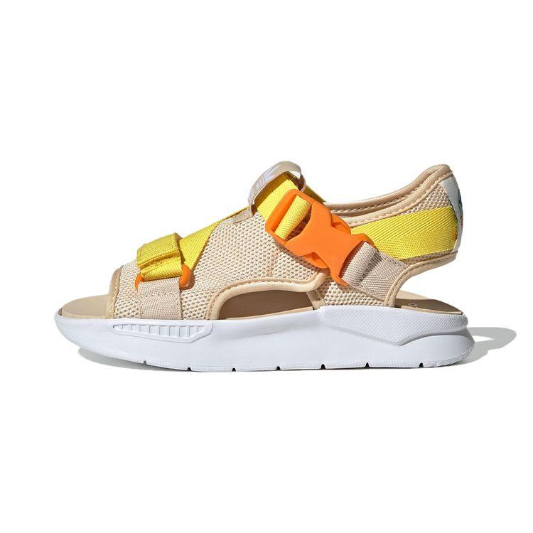 Adidas Originals 360 3.0 Sandals Non-Slip Shock Absorbing Durable Kids Sandals Kids Sandals Off-White Orange ID7482