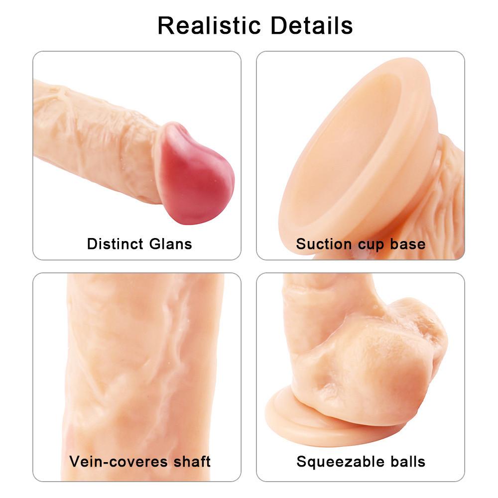 Realistic Dildo Penis for Women RUNYU Masturbation With Suction Cup Silicone Dildos Adult Products For Couple Adult Sex Toys