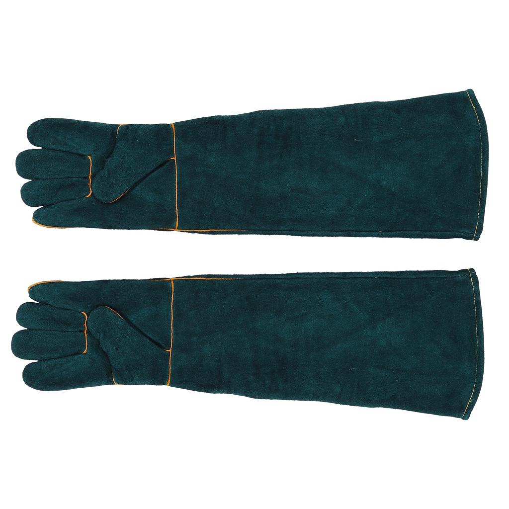 Animal Handling AntiBite Gloves Dog Training ScratchProof Gloves for Reptile Snakes(L )