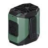 10000mAh Waist Fan Wearable Waist Fan 5-Speed Lightweight 40H Outdoor Hands-Free Cooling Work Site Travel Ooutdoor Long-Distance