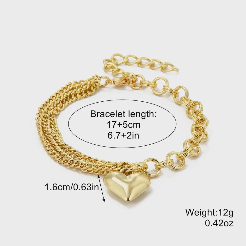 European & American Multi-Layer Baroque Pearl Bracelet Set - Retro Design for Mother's Day