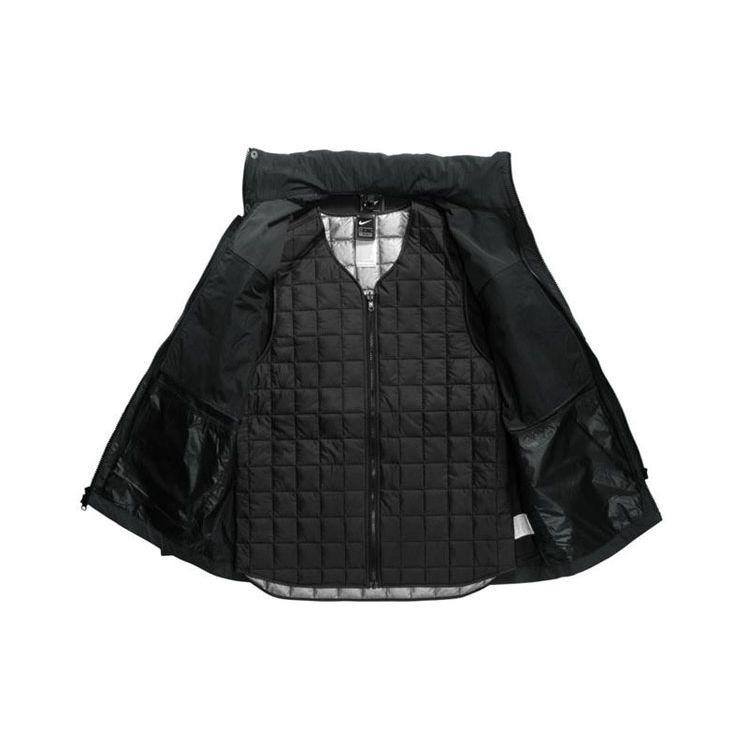 Nike Tech Pack Synthetic-Fill Removable 2-In-1 Jacket Men Outerwear Grey Green AT4571-060