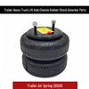 BPW Axle CIMC Trailer Heavy Truck Lift Axle Rubber Air Suspension Shock Absorber