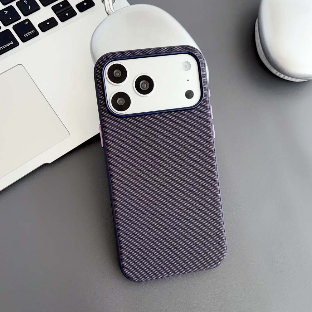Magnetic Tech Woven Adsorption Phone Case for Iphone 17 Air 16 15 14 13 Pro Max TechWoven for Magsafe Wireless Charge Cover