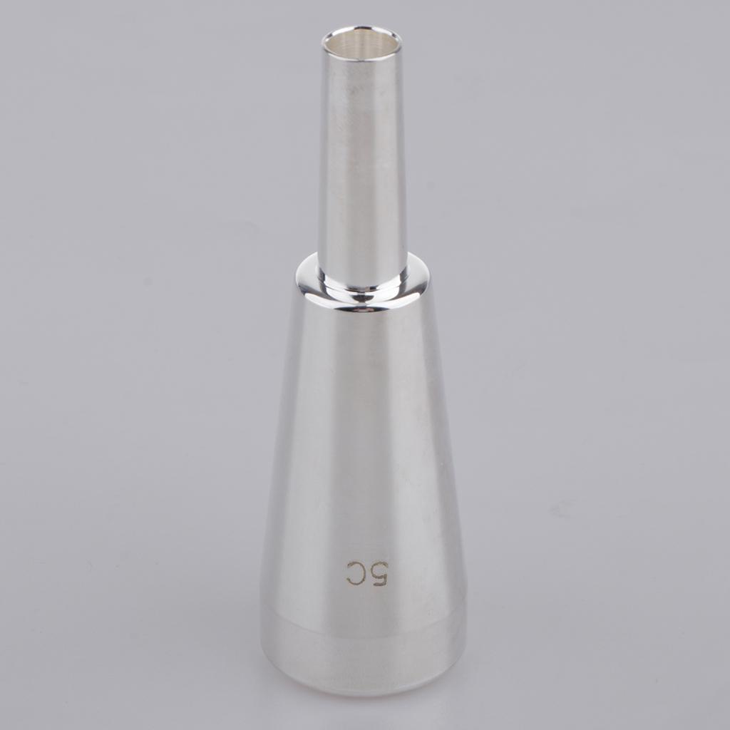 High Quality Trumpet Mouthpiece 5C for Parts Accessories Golden