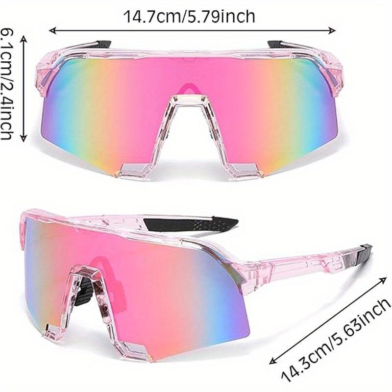 Windproof Cycling Fashion Glasses for Both Men and Women - Rainbow Multi-color Version