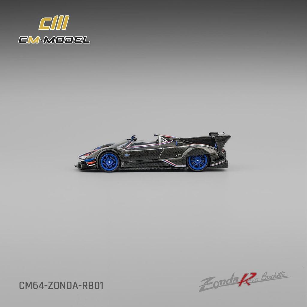 CMModel 1:64 Pagani Zonda Revo Barchetta McLaren 720SGT3X-02 Alloy Die Cast Car Model Collection Ornament Gift