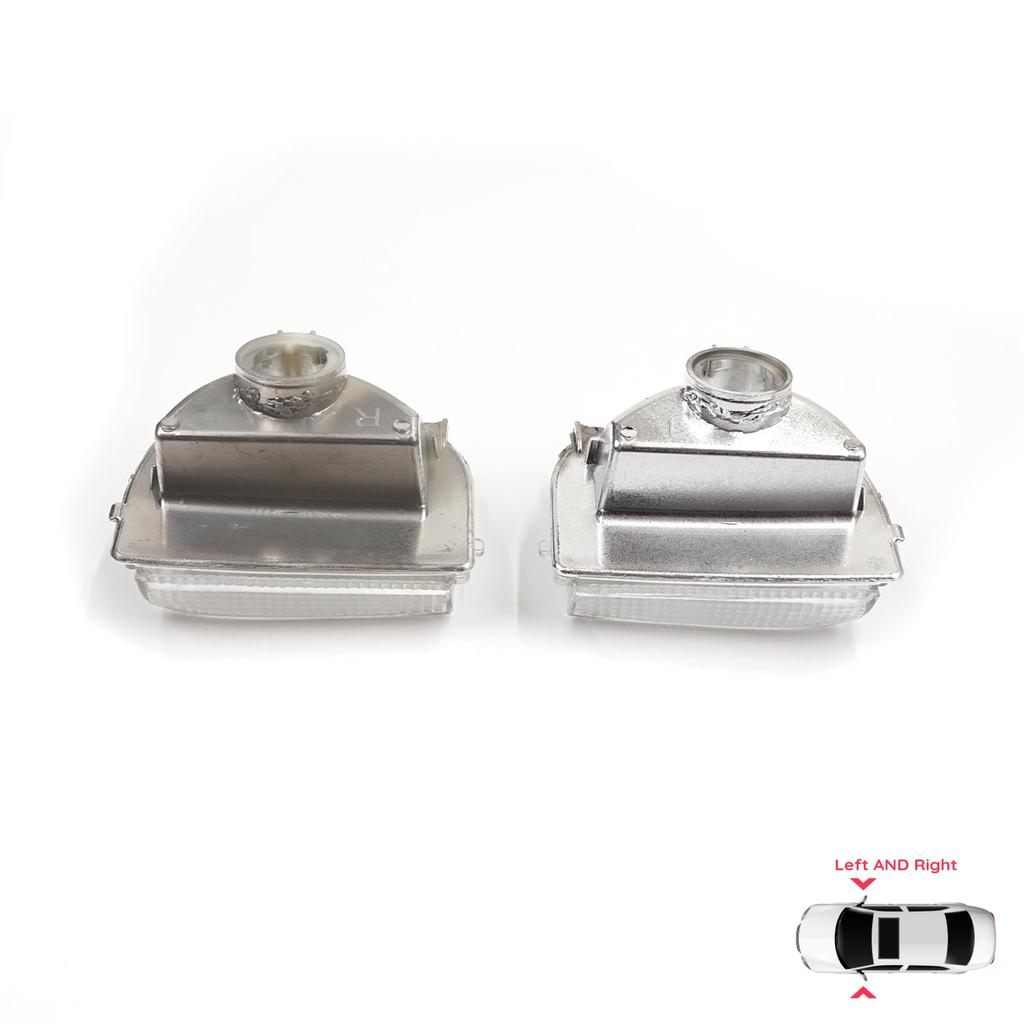 BSP1245 Seitentür Außenspiegel Weiß Klares Blinkerglas Links Rechts für Mercedes Sprinter MK3 907 910 2018-On 9109064700 9109064600