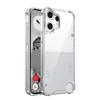 KEYSION Four-Corners Shockproof Transparent Case for Nothing CMF Phone 2 Pro 1 TPU+PC Clear Phone Cover for CMF Phone 1 2 Pro
