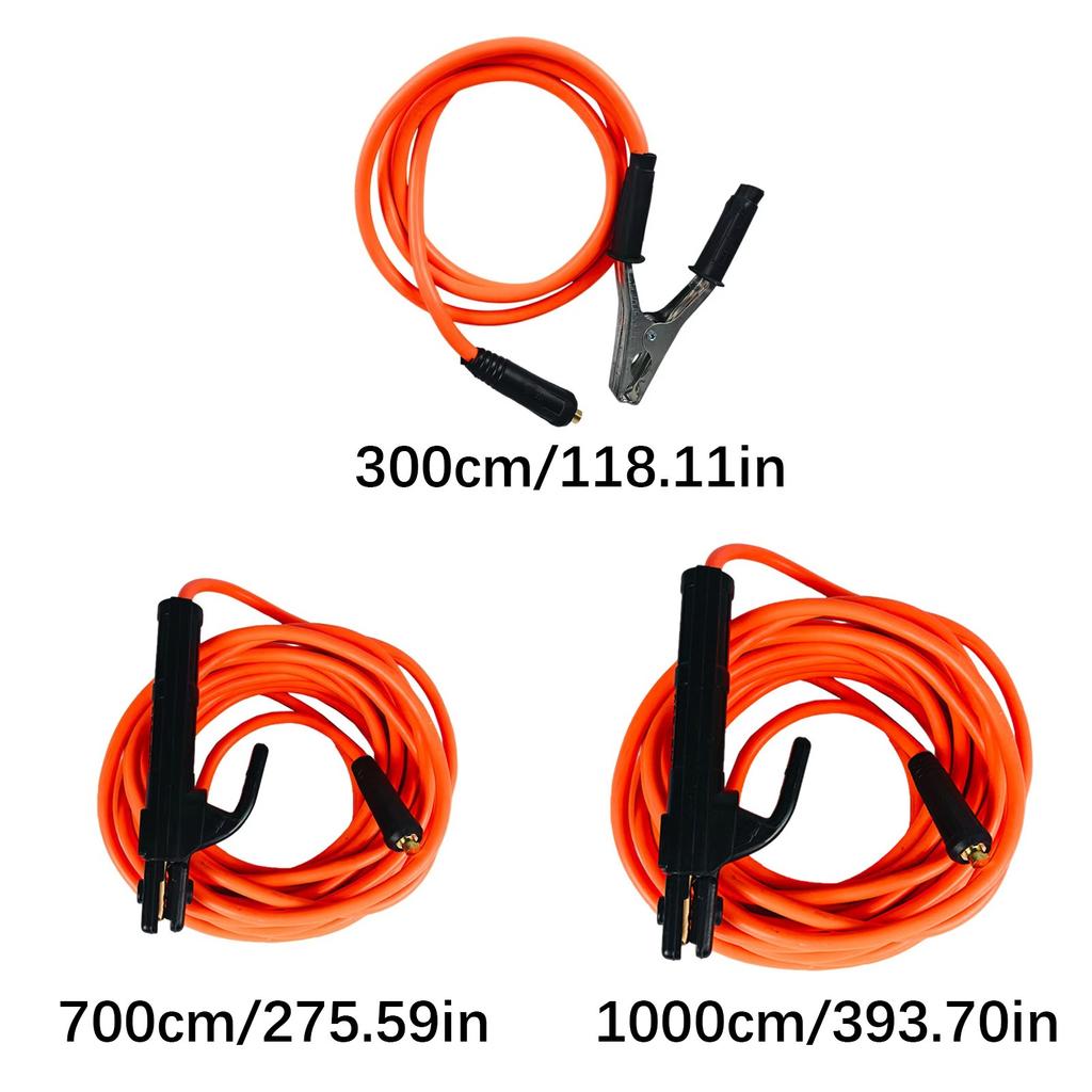 Professional Welding Electrode Holder Leads Heavy Duty Welding Wire Cable for Welder Machine Accessories Enduring