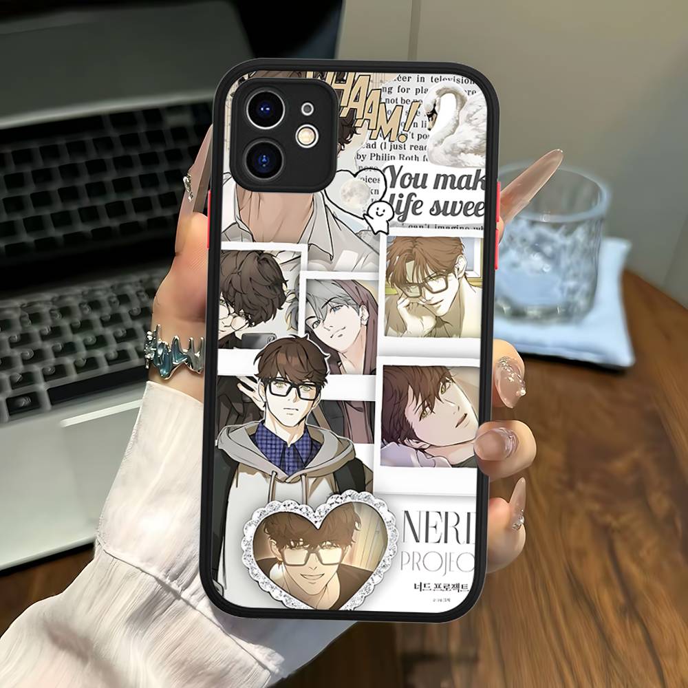 Nerd Project Bl Anime Phone Case For iPhone 13 12 X XS MAX Pro Max 16 15 11 14 Pro Max Shockproof Matte Cover