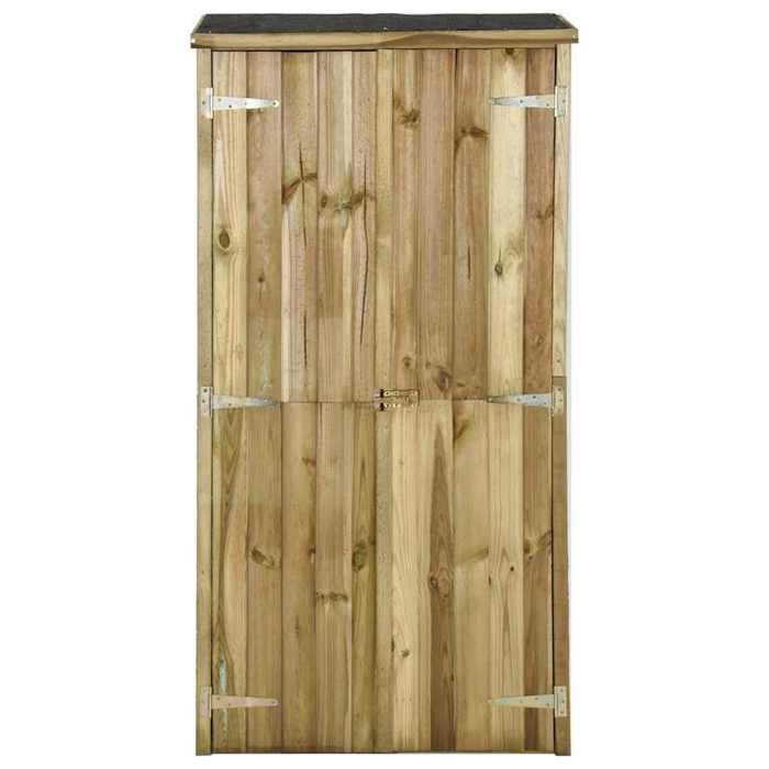 VidaXL Garden Tool Shed Pine 85 X 48 X 177 Cm