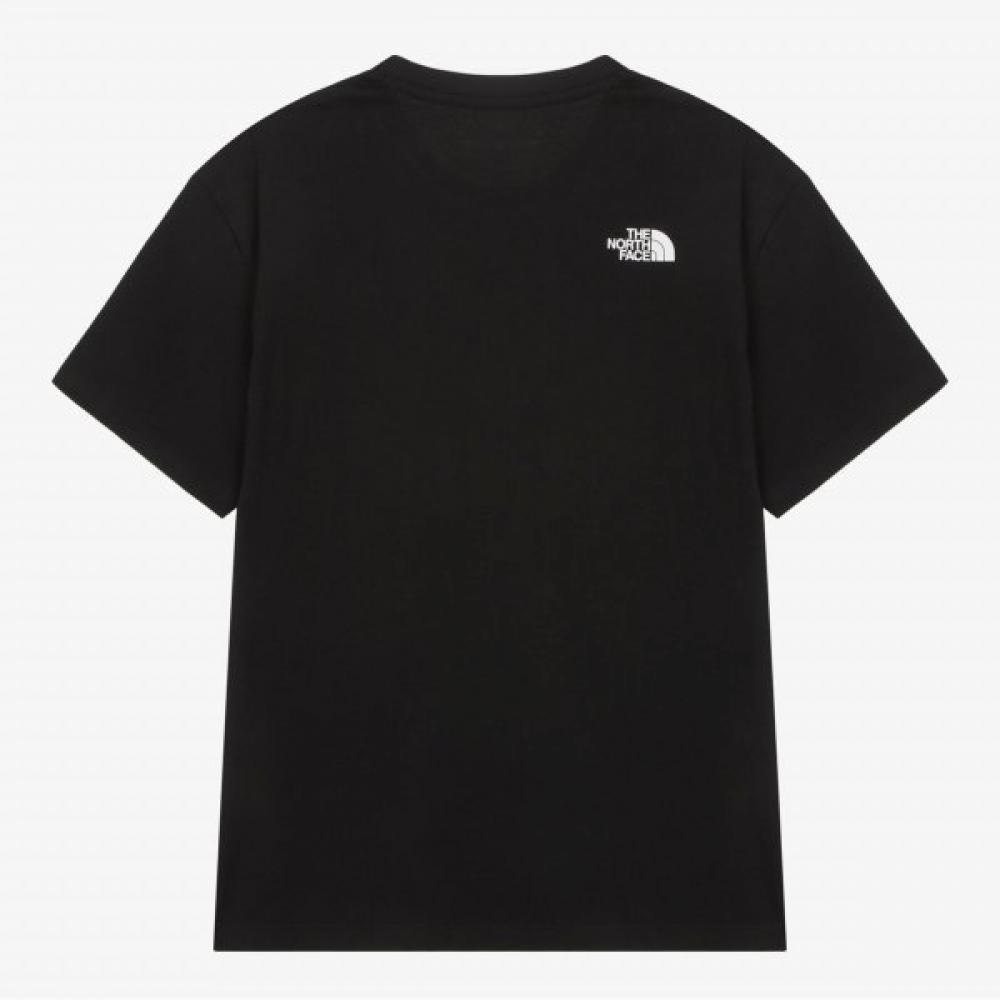 The North Face Men S CoTTon baSic ShorT Sleeve T ShirT Black nT7ur77a
