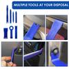 22Pcs Portable Automotive Tool Set Universal Auto Repair Tool Set Safe Automotive Interior Trim Removal Tool Kit Car Tool Kit