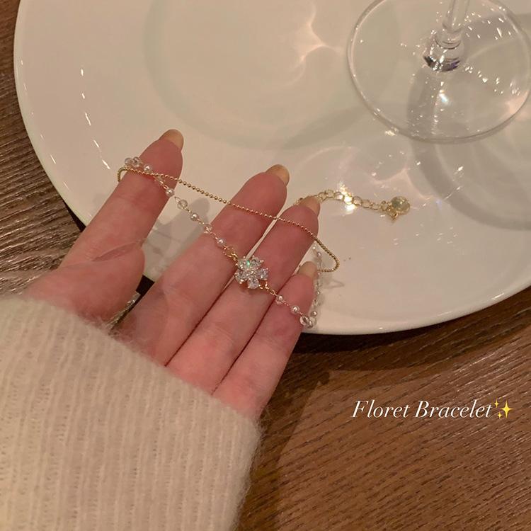 Korean Ins Tide Pearl Bracelet Design Temperament Bracelet Couple Bracelet Hand Jewelry