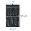 Hanging Jewelry Organizers Felt Pocket Storage Rack for Necklaces Bracelets Earrings and Rings Stylish and Functional