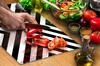 GLASS CUTTING BOARD 35x52 Stripes