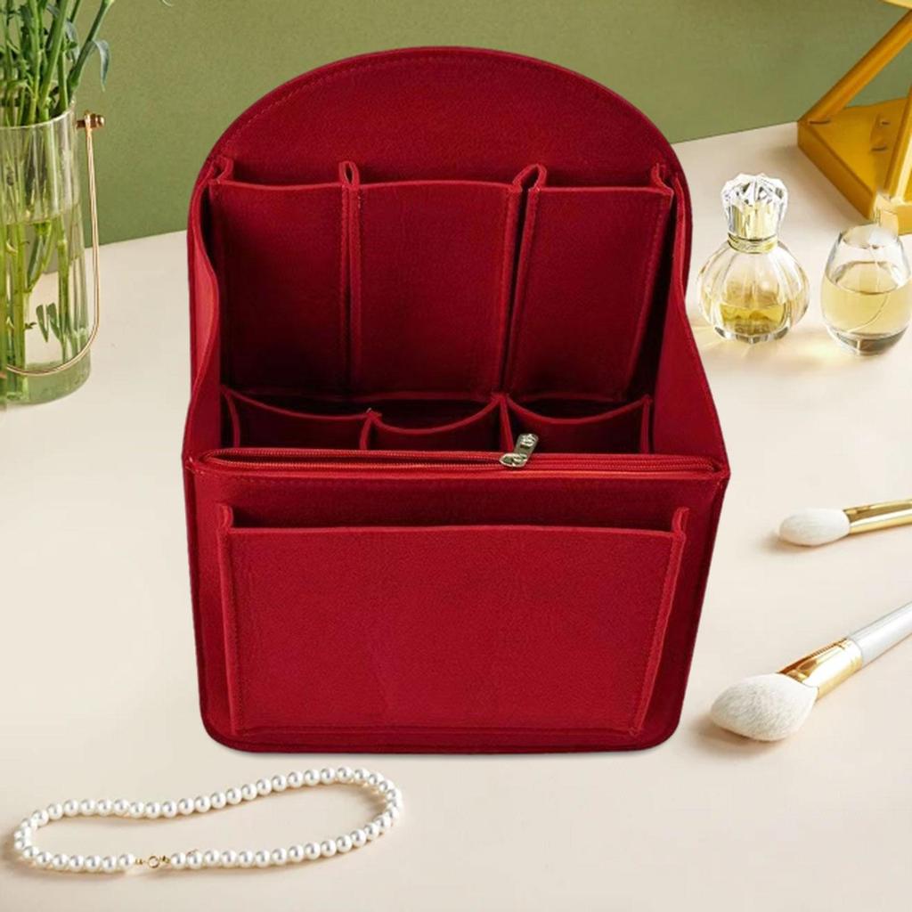 Organizer Inner Bags in The Compartments Bag Liner Felt for Handbags -backpack