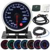 52mm 8 Colors Car Gauge Oil Pressure Bar PSI Water Temp Oil Temp EGT Exhaust Temp Turbo Boost Tachometer Fuel Level Gauge Meter