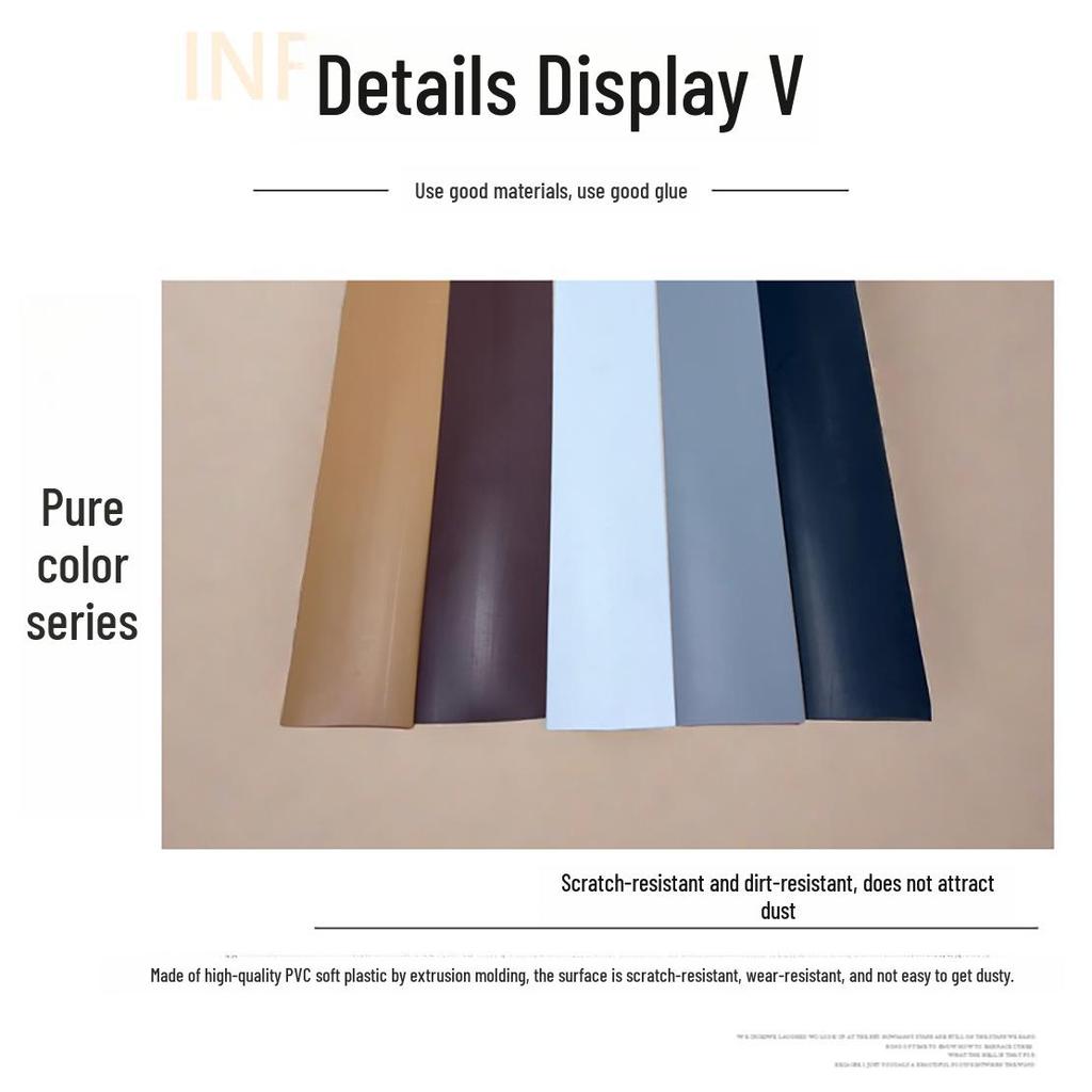 PVC Self-Adhesive Floor Transition & Gap Decorative Strip