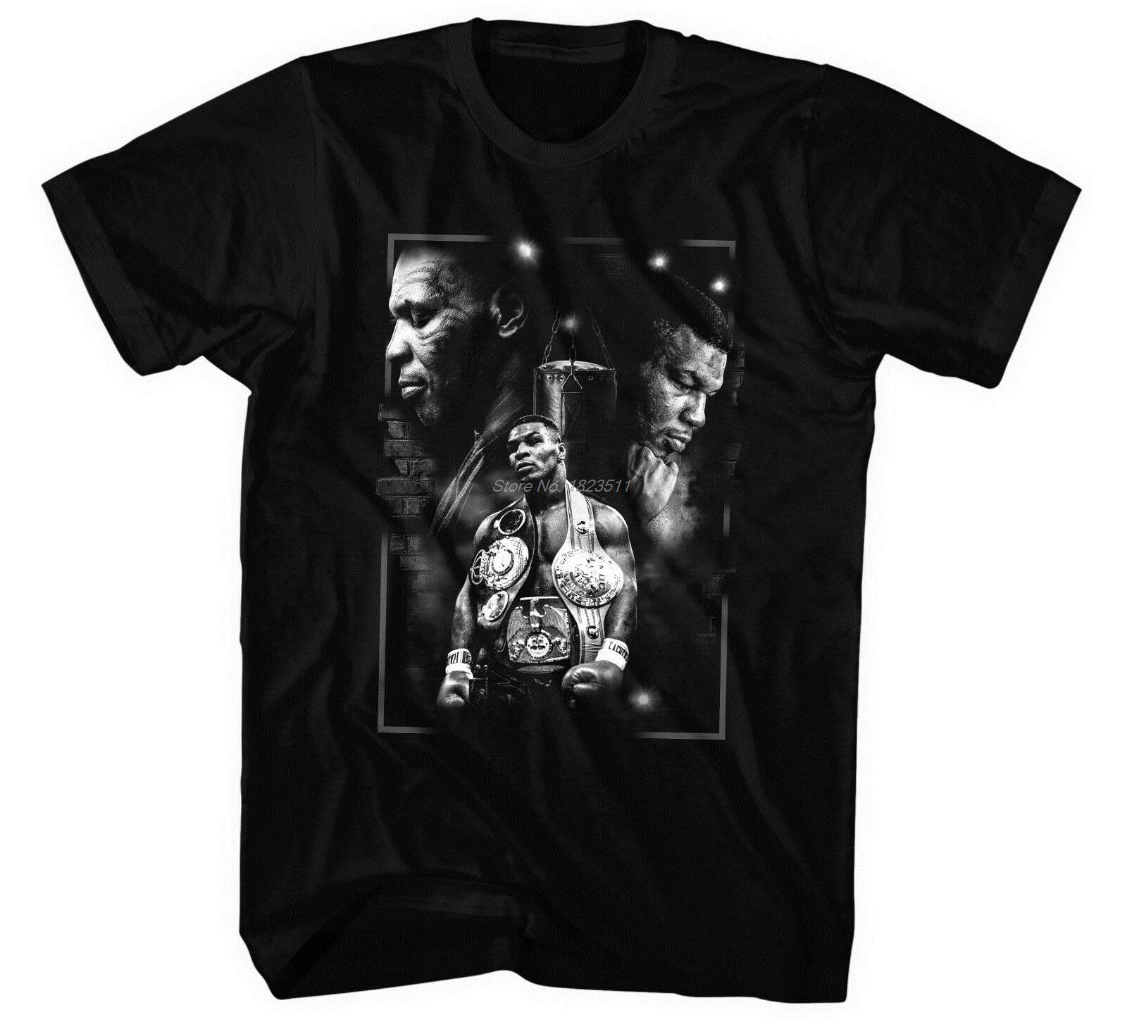 

Iron Mike Fight Club Boxing Legend Mike Tyson Boxing Fan TShirt Summer Cotton Short Sleeve Men T Shirt Harajuku Streetwear 4XL