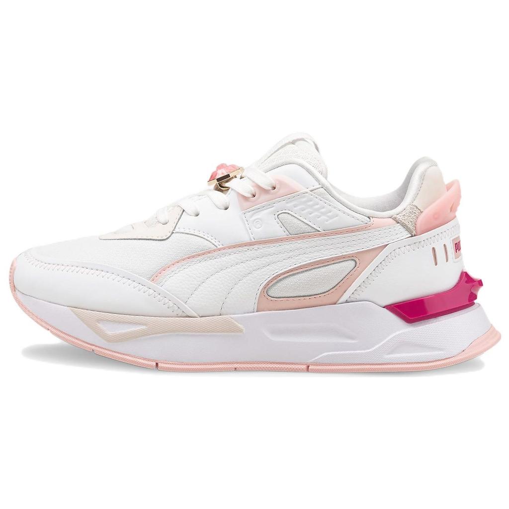Puma Mirage Sport Crystal Low Top Lifestyle Sneakers Women sneakers White Pink 383321-01