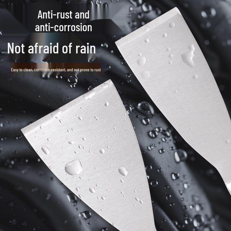 Verdicktes Edelstahl Einteiliges Spachtelmesser & Schaber