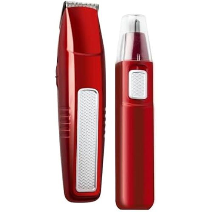 Trimmer - KUKEN - SET BART-/NASEN-/OHRENschneider - Unisex - Optimale Präzision - Benutzerkomfort