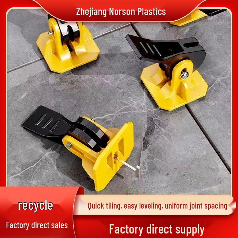 

Представляем многоразовый инструмент для выравнивания плитки нажимного типа и зажим для настенной плитки для идеальной укладки плитки. Red push-type leveler, 1 pc