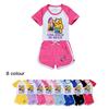5120 Kids Girls POP Rumi Zoey Mira Print T-shirt Shorts Sport Tracksuit Clothes Set