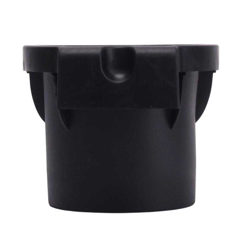 Embedded Center Console Cup Holder Replacement for 2005-2019 with Cylindrical Black Cup Well, Visible Mounting Section, and References 96975-EA000 and