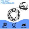 PRO CAKEN Non-Slip Moto Grip Donuts Fit for MX ATV Donuts Handlebar Grips Dirt Bike Quad Bicycle Grip Donuts Handlebar Accessories Unique Hand Grip