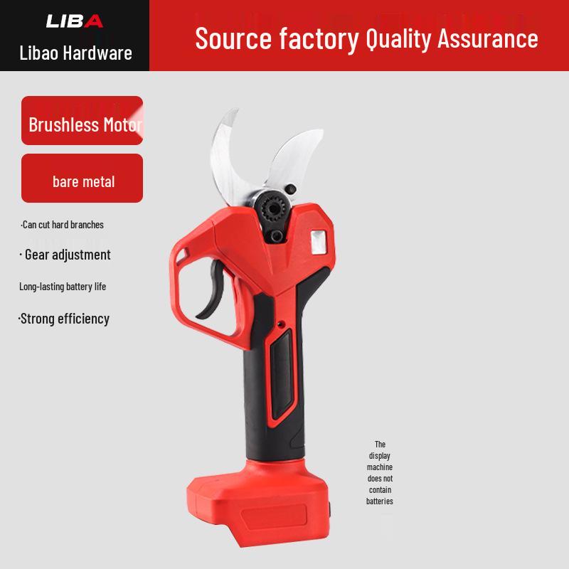Cordless Electric Pruning Shears with Lithium Battery for Outdoor Garden and Fruit Tree Branches