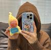 Star person bracket is suitable for Apple 17 mobile phone case 16promax anti-drop 15Pro all-inclusive 13/14 protective case.