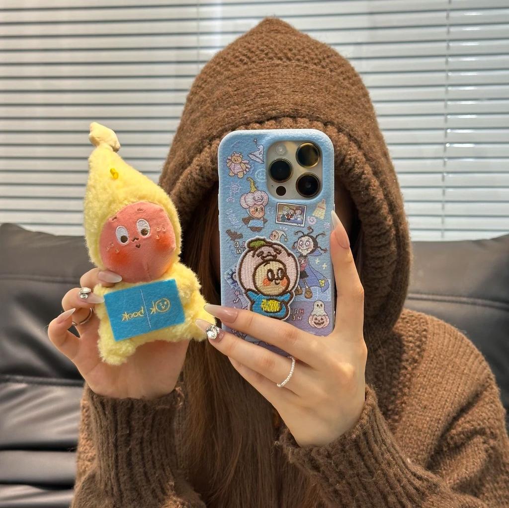 Star person bracket is suitable for Apple 17 mobile phone case 16promax anti-drop 15Pro all-inclusive 13/14 protective case.