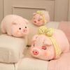Soft Pig Plush Pillow Cute Pink Pig Hugging Pillow Stuffed Animal Throw Cushion Birthday Gift for Kids Girls