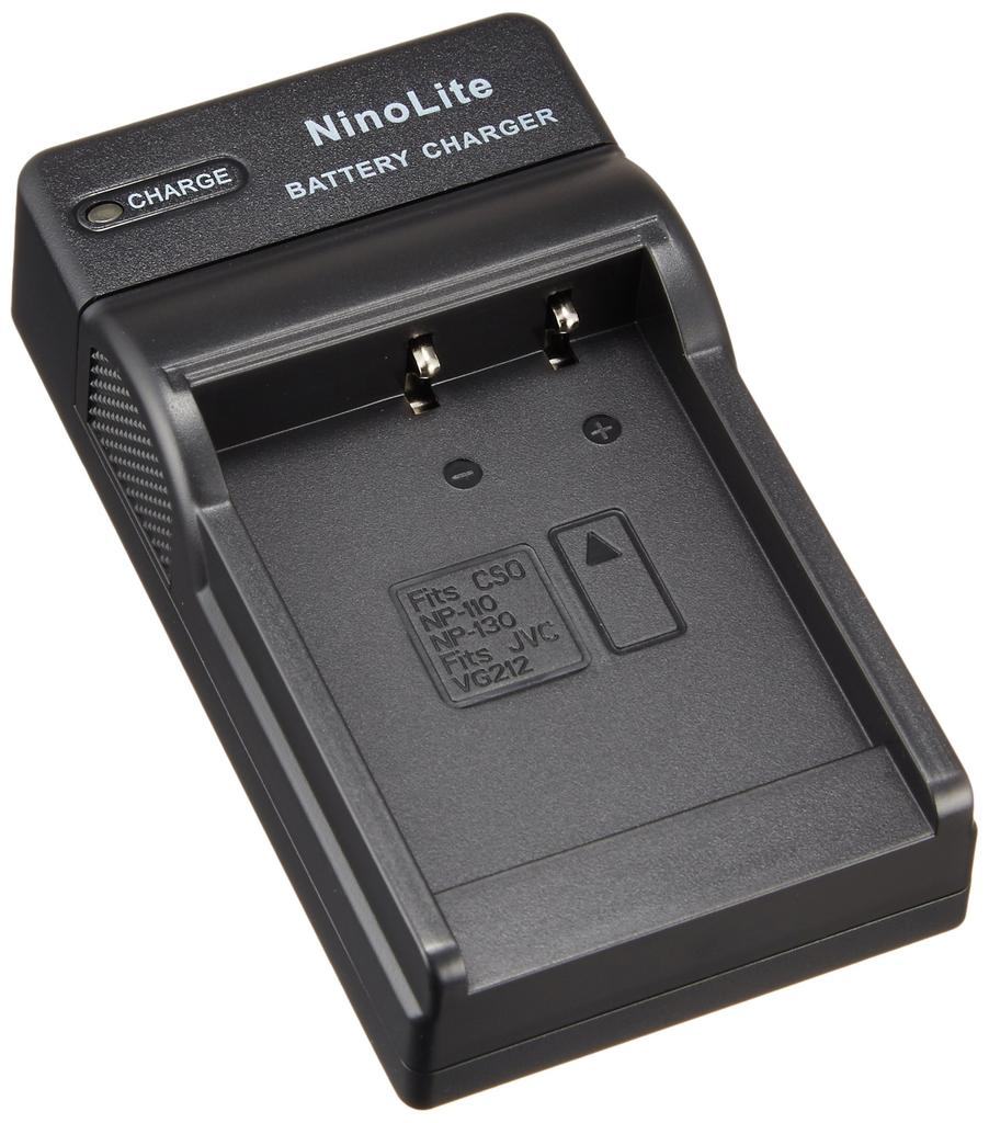 NinoLite USB Charger Compatible with Casio and DC104/K4/A NP-110, NP-130, NP-130A