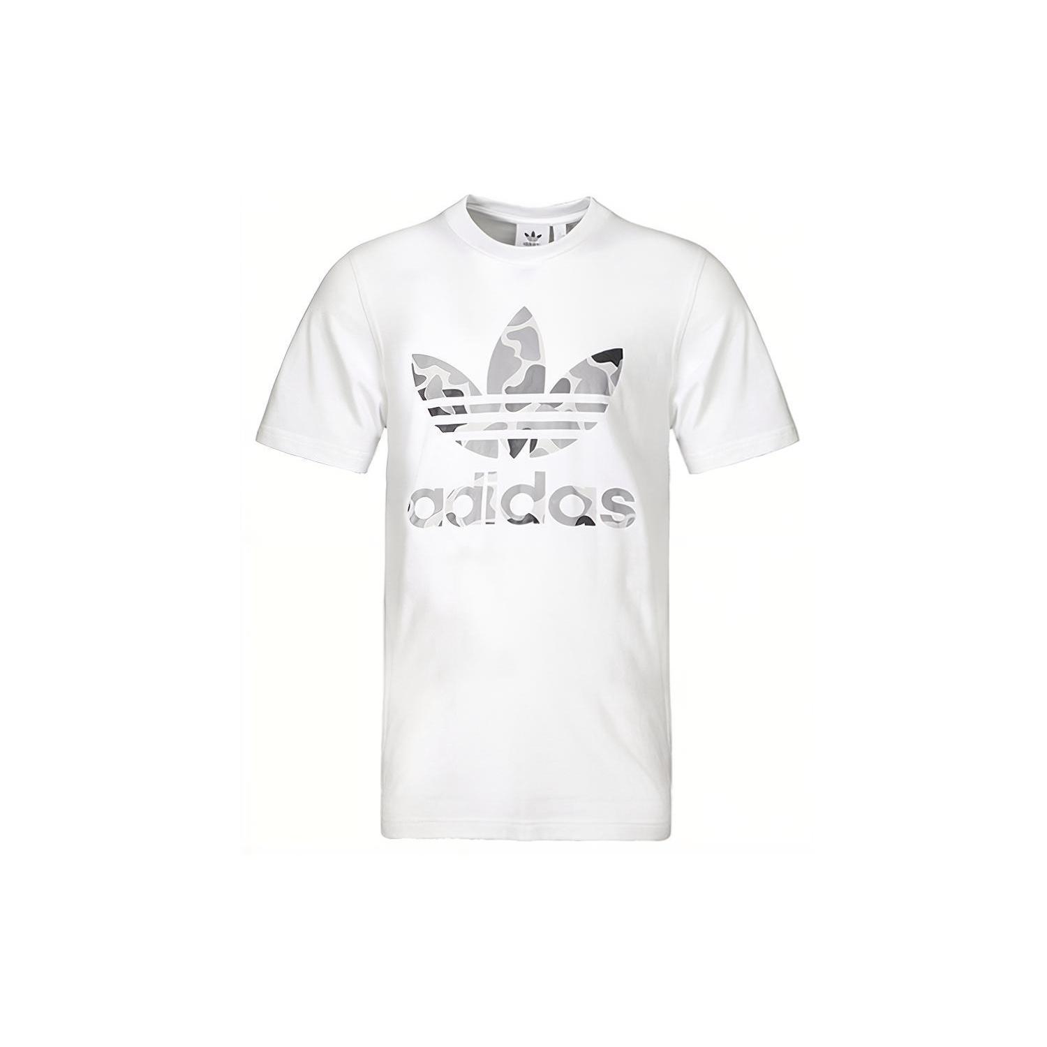 adidas originals Camo Tref Short Sleeve White Men s DH4767 L